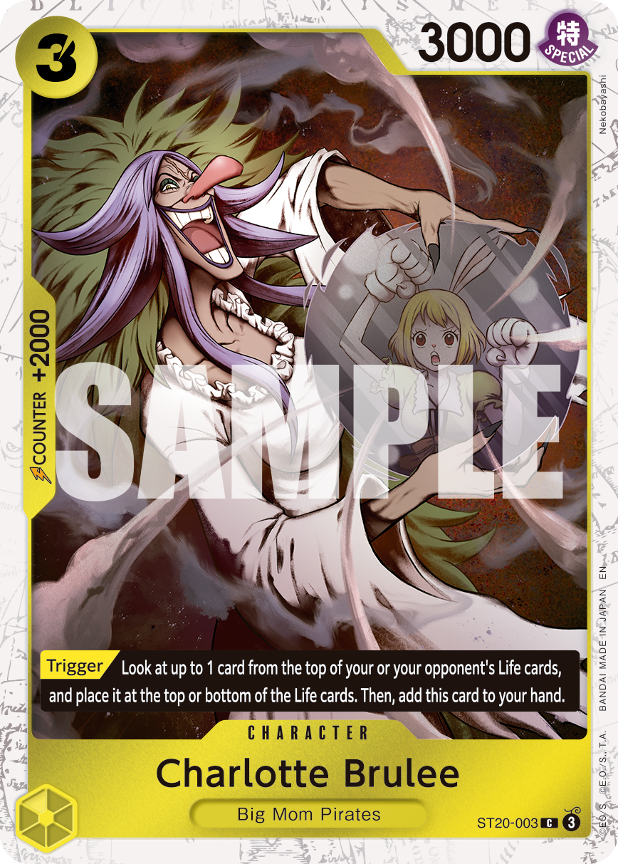 Charlotte Brulee (Pirate Foil) ST20-003 One Piece card
