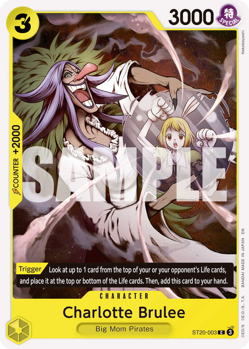 Charlotte Brulee (Reprint) ST20-003 One Piece card