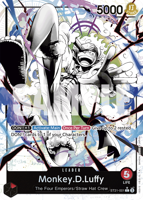 Monkey.D.Luffy (001) (Parallel) ST21-001 One Piece card