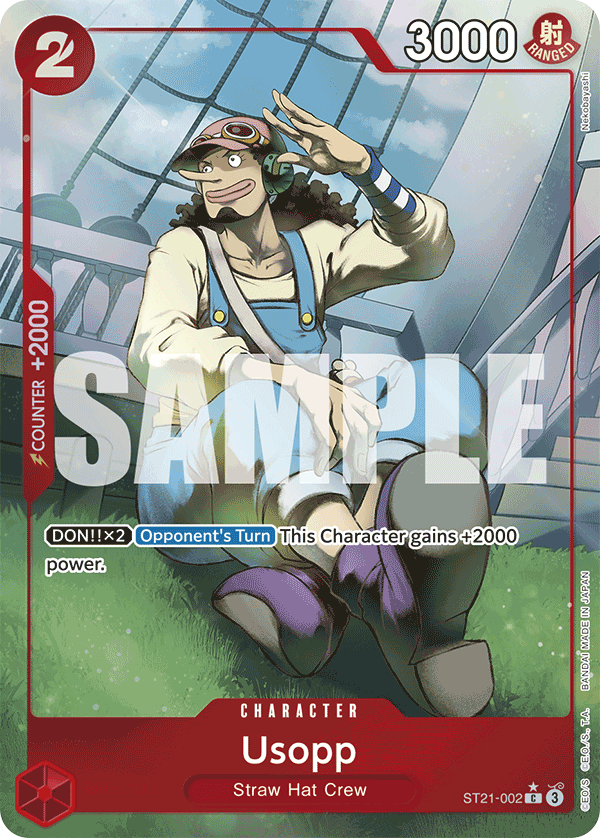 Usopp (Parallel) ST21-002 One Piece card