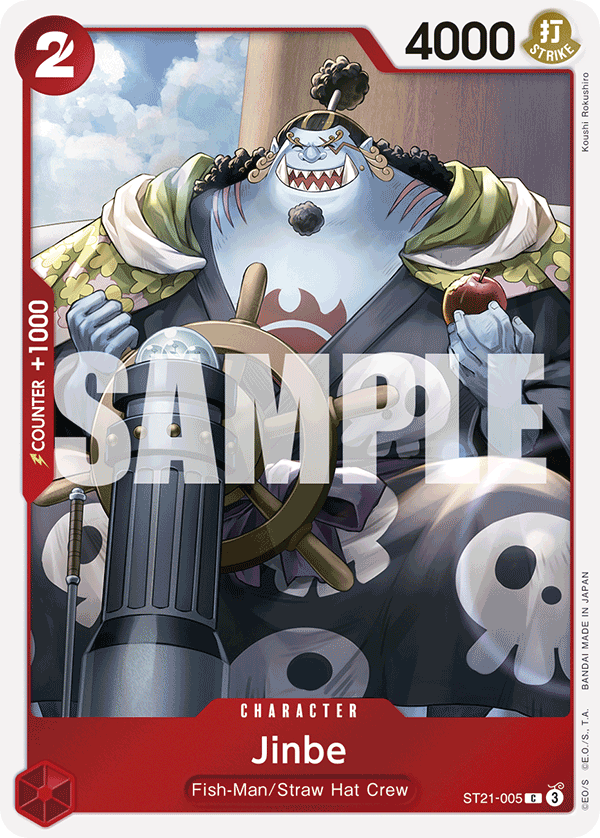 Jinbe ST21-005 One Piece card