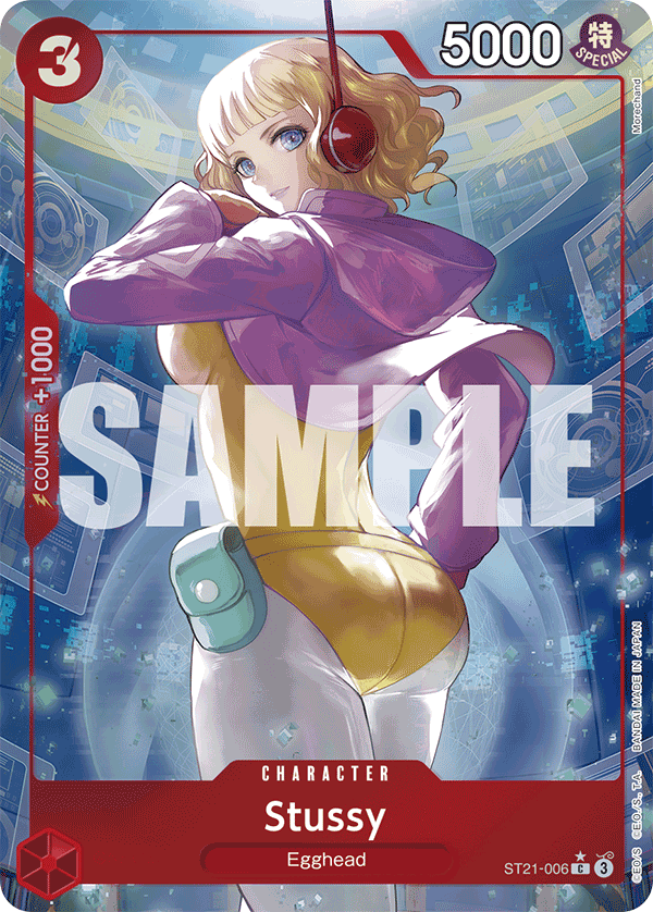 Stussy (Parallel) ST21-006 One Piece card