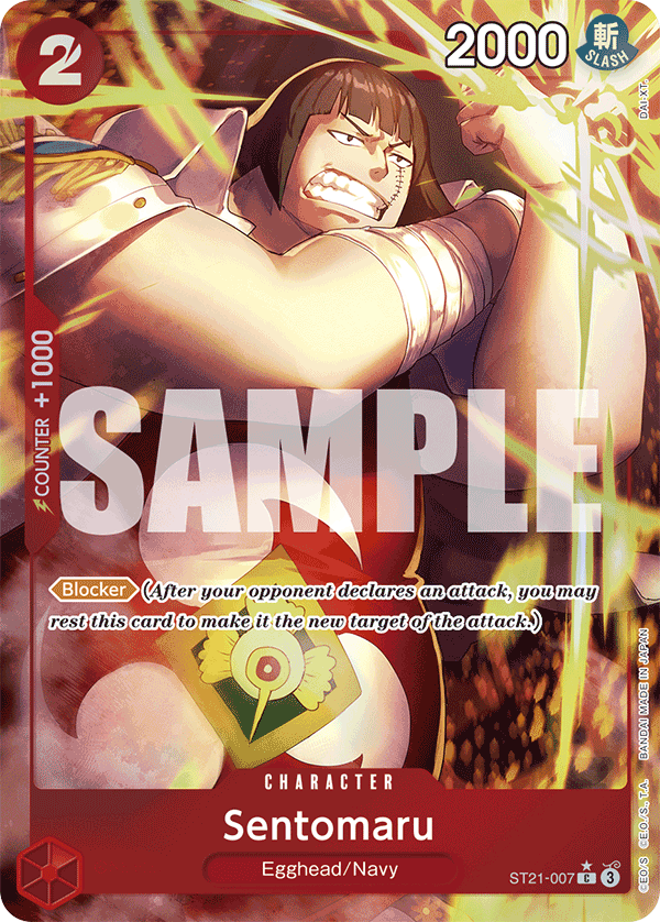 Sentomaru (Parallel) ST21-007 One Piece card