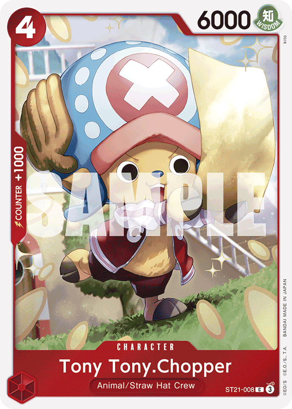 Tony Tony.Chopper ST21-008 One Piece card