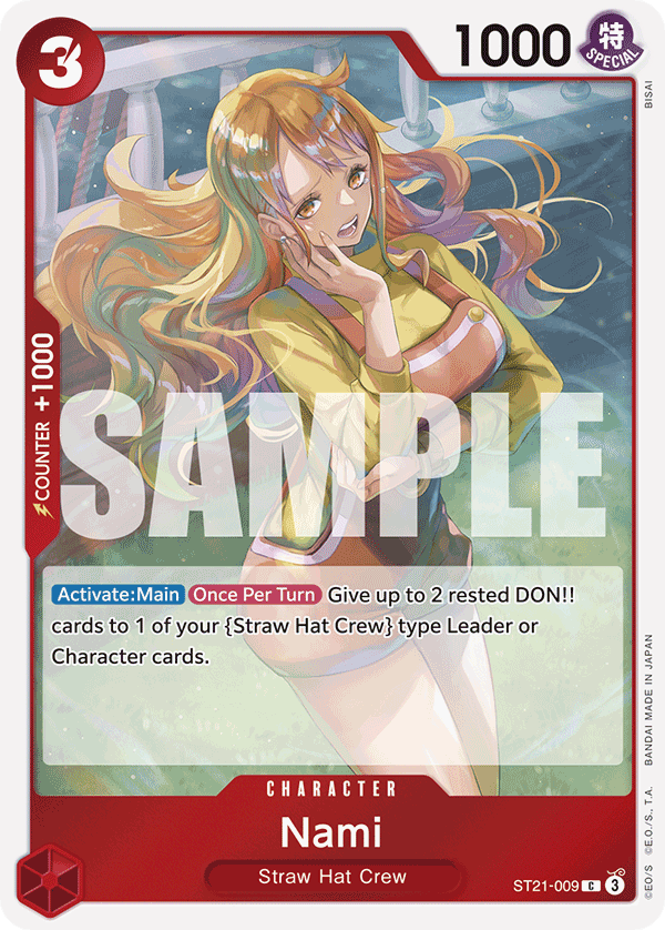 Nami ST21-009 One Piece card