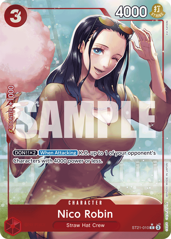 Nico Robin (Parallel) ST21-010 One Piece card