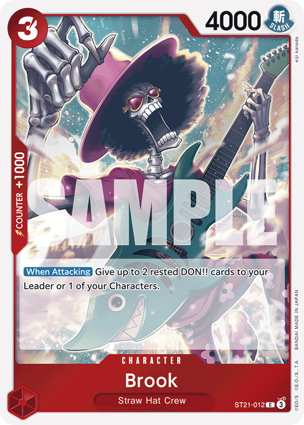 Brook ST21-012 One Piece card