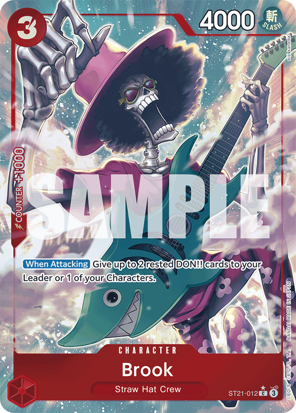 Brook (Parallel) ST21-012 One Piece card