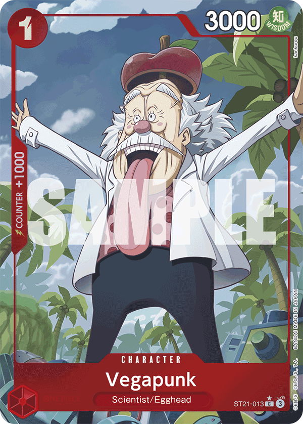 Vegapunk (Parallel) ST21-013 One Piece card