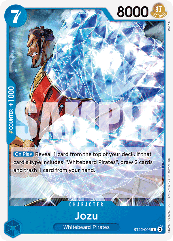 Jozu ST22-006 One Piece card