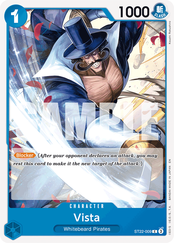 Vista ST22-009 One Piece card