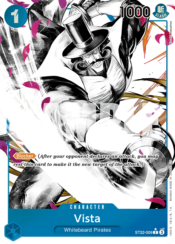 Vista (Parallel) ST22-009 One Piece card