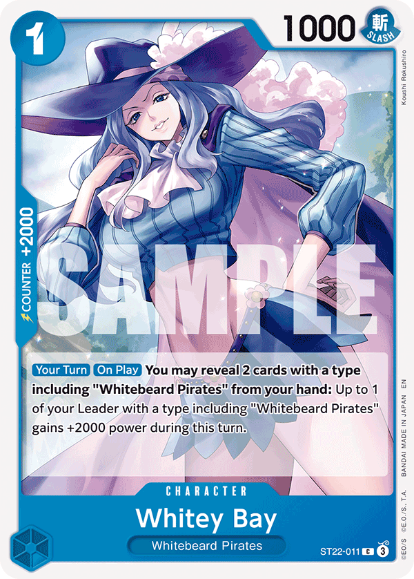 Whitey Bay ST22-011 One Piece card