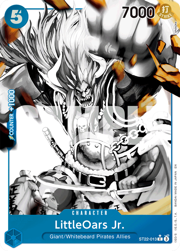 LittleOars Jr. (Parallel) ST22-013 One Piece card