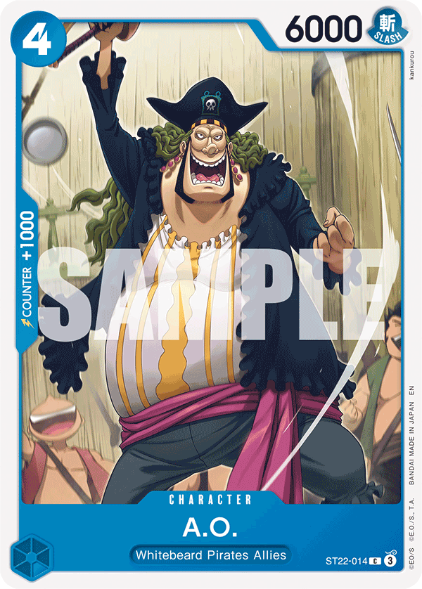 A.O. ST22-014 One Piece card
