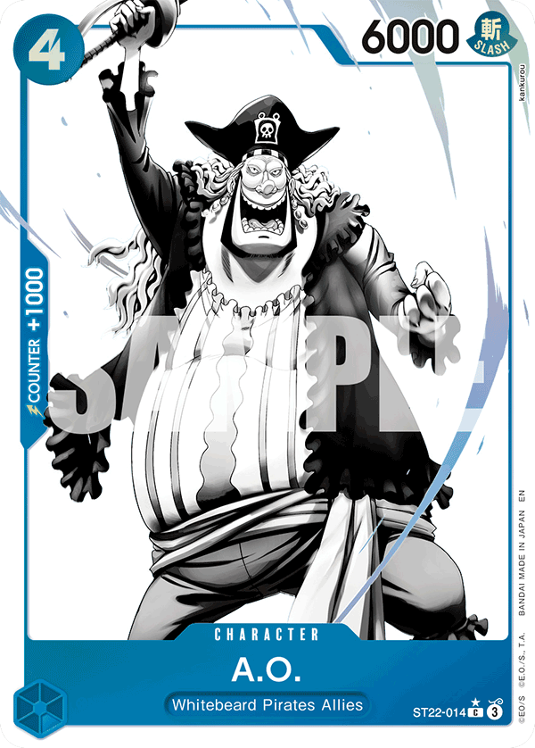 A.O. (Parallel) ST22-014 One Piece card