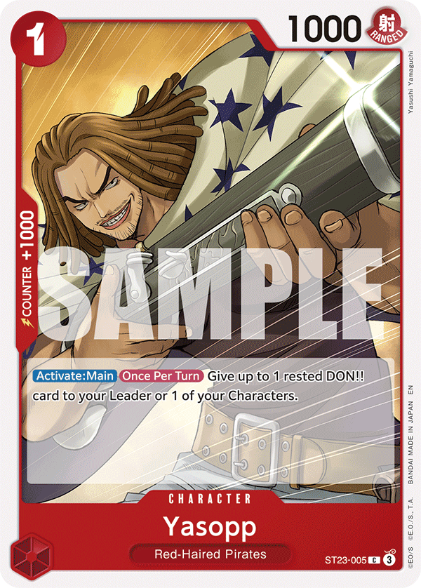Yasopp ST23-005 One Piece card