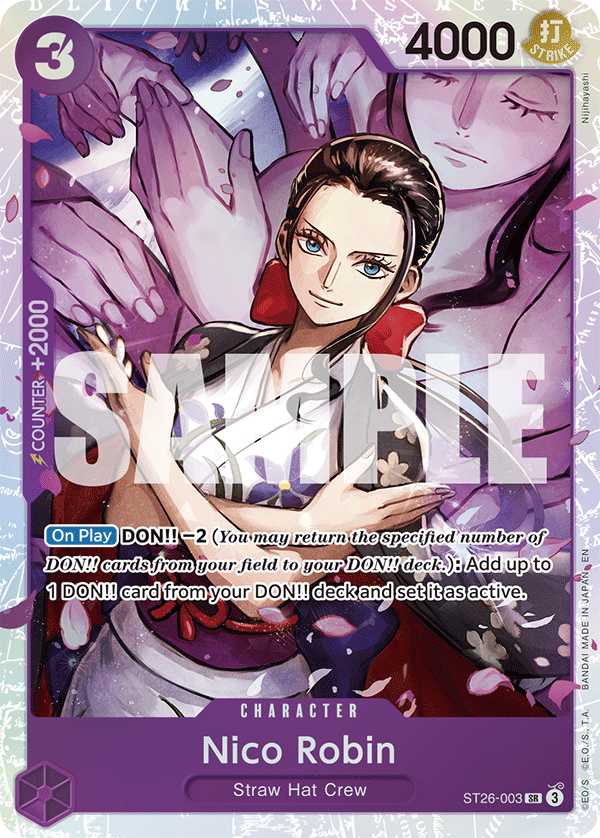 Nico Robin ST26-003 One Piece card