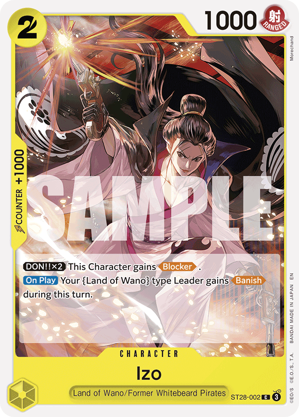 Izo ST28-002 One Piece card