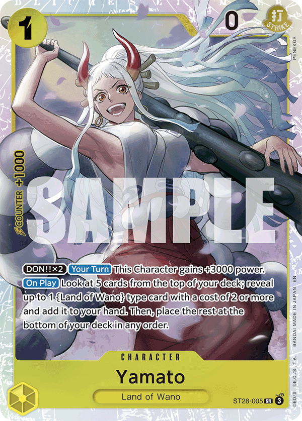 Yamato ST28-005 One Piece card