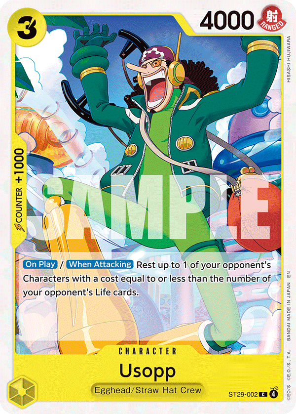 Usopp ST29-002 One Piece card
