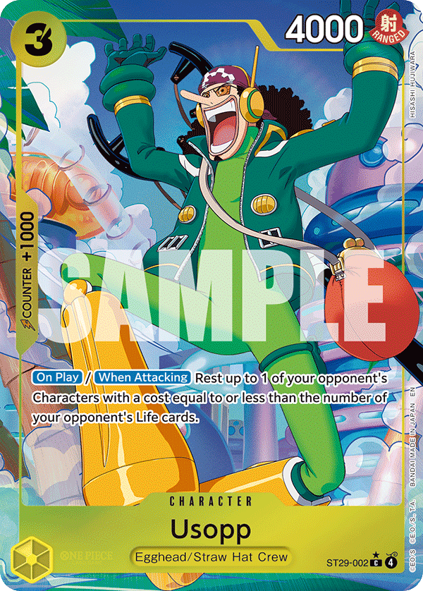 Usopp (Full Art) ST29-002 One Piece card