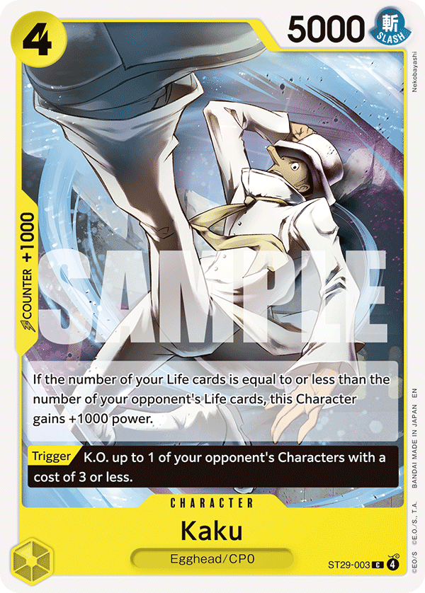 Kaku ST29-003 One Piece card