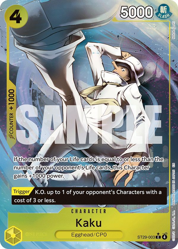Kaku (Full Art) ST29-003 One Piece card