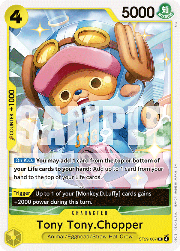 Tony Tony.Chopper ST29-007 One Piece card