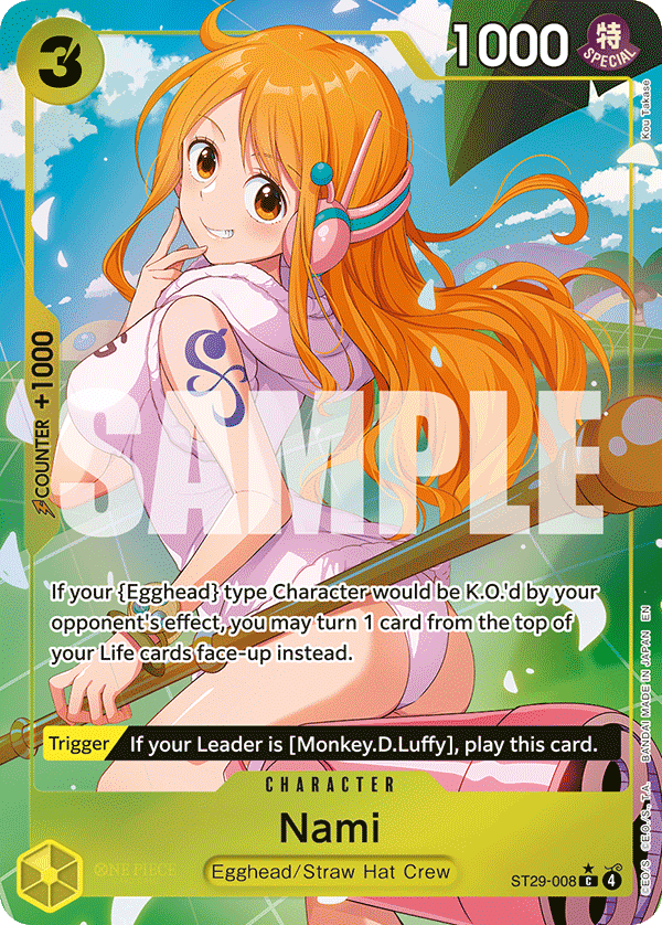 Nami (Full Art) ST29-008 One Piece card
