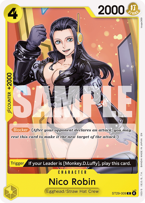 Nico Robin ST29-009 One Piece card