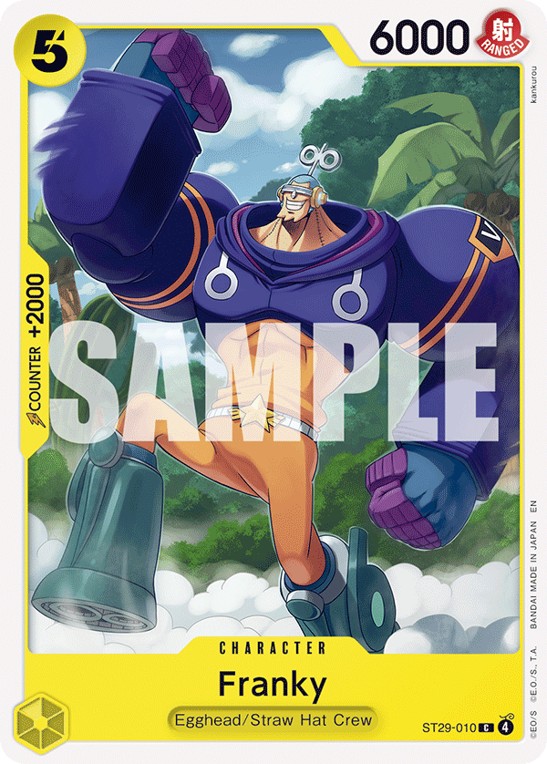 Franky ST29-010 One Piece card