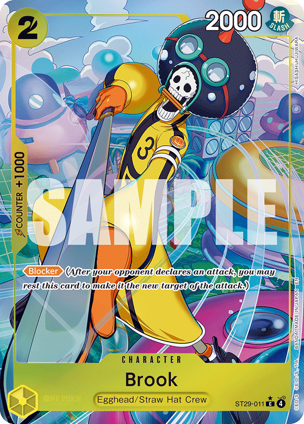 Brook (Full Art) ST29-011 One Piece card