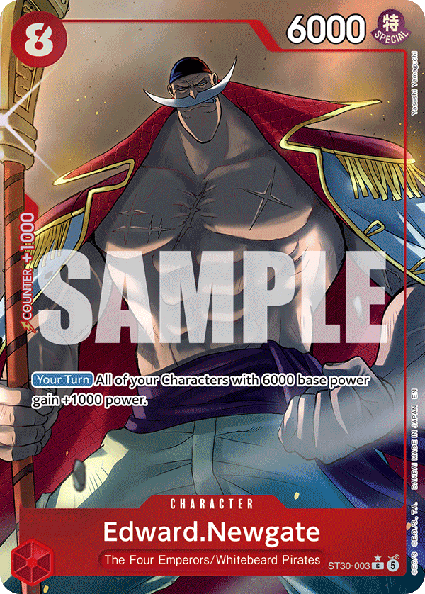Edward.Newgate (Full Art) ST30-003 One Piece card