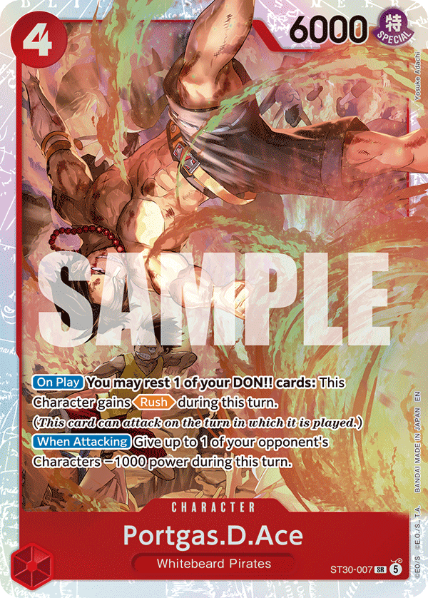 Portgas.D.Ace (007) ST30-007 One Piece card