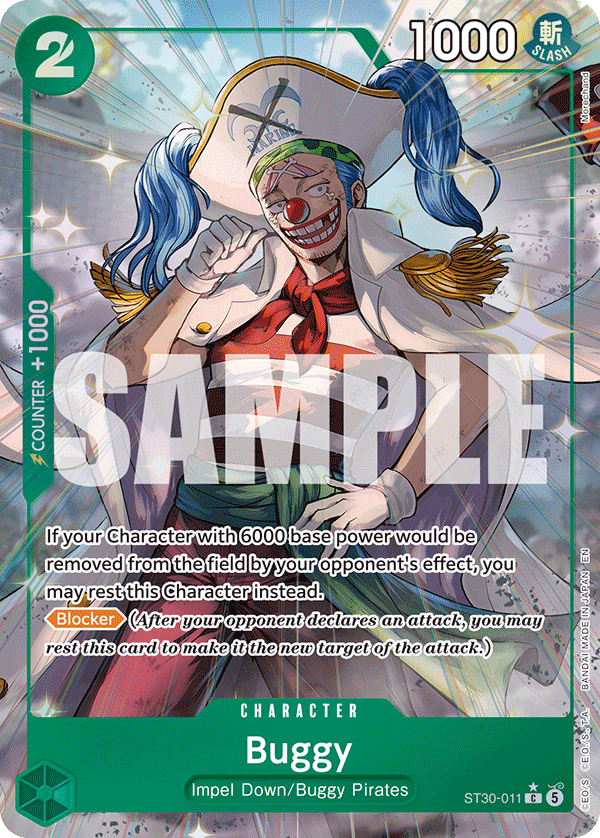 Buggy (Full Art) ST30-011 One Piece card