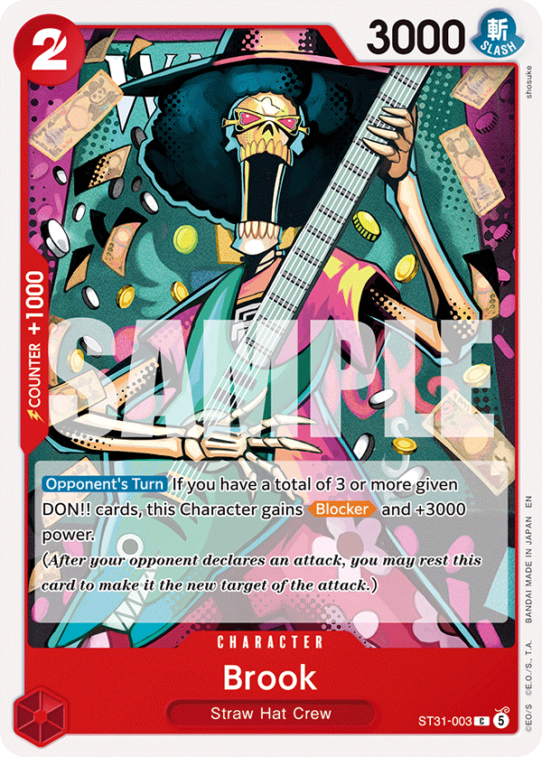 Brook ST31-003 One Piece card