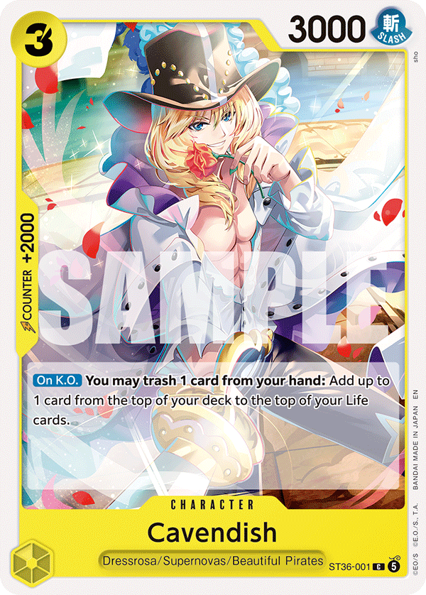 Cavendish ST36-001 One Piece card