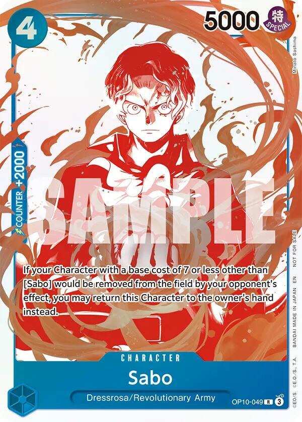Sabo - OP10-049 (3rd Anniversary Treasure Campaign Pack) OP10-049 One Piece card