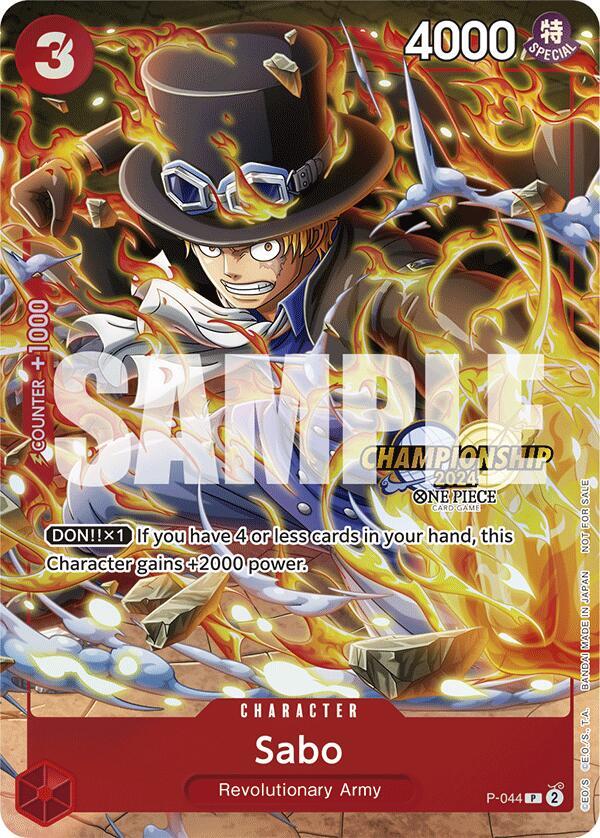 Sabo (CS 2024 Event Pack) P-044 One Piece card