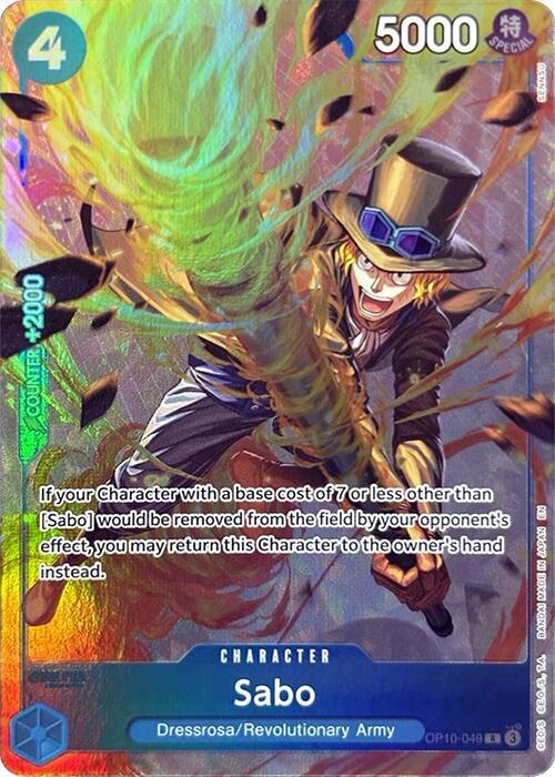 Sabo (Premium Card Collection -Best Selection Vol. 4-) OP10-049 One Piece card