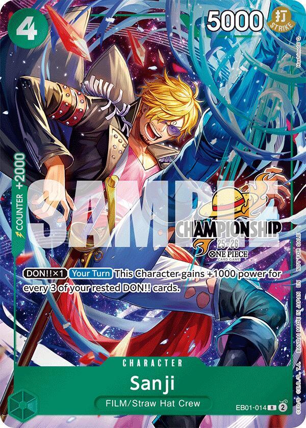 Sanji (CS 25-26 Celebration Pack) EB01-014 One Piece card