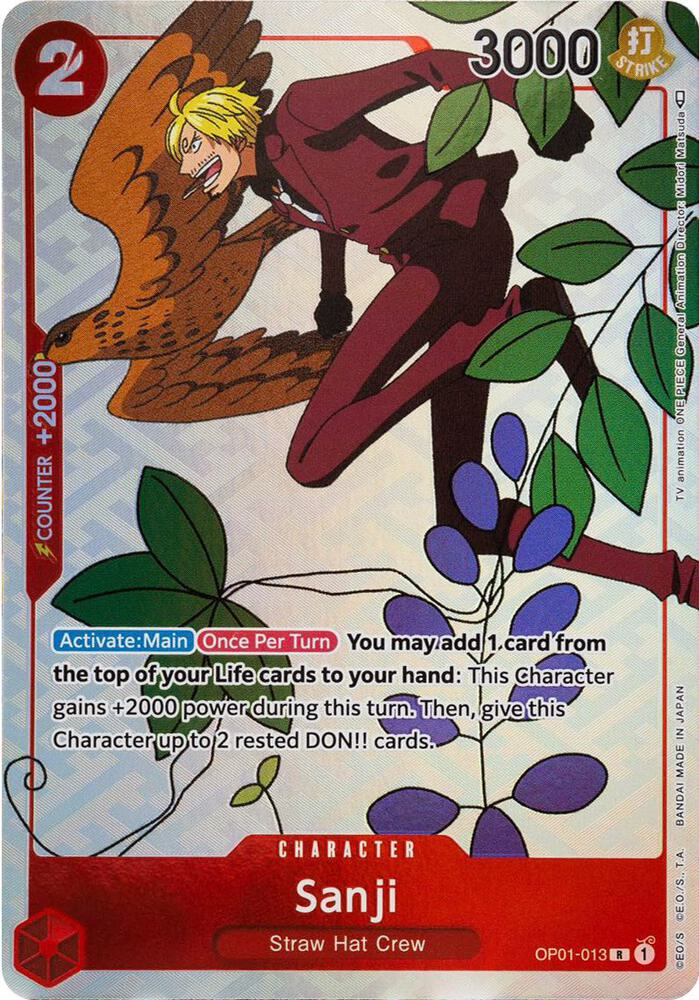 Sanji (Gift Collection 2023) OP01-013 One Piece card