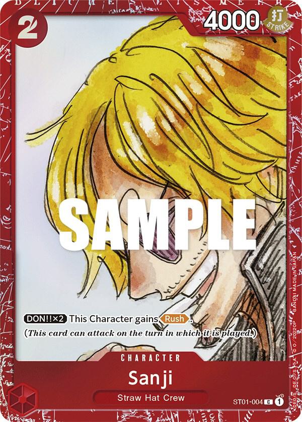 Sanji (Premium Card Collection -ONE PIECE FILM RED Edition-) ST01-004 One Piece card