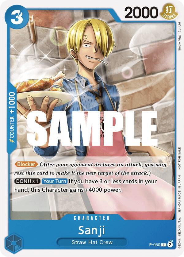 Sanji (Sealed Battle Kit Vol. 1) P-050 One Piece card
