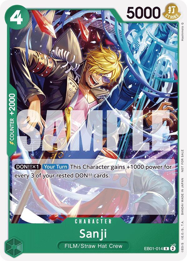 Sanji (Tournament Pack 2025 Vol. 1) EB01-014 One Piece card