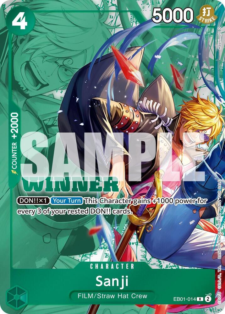 Sanji (Winner Pack 2025 Vol. 1) EB01-014 One Piece card