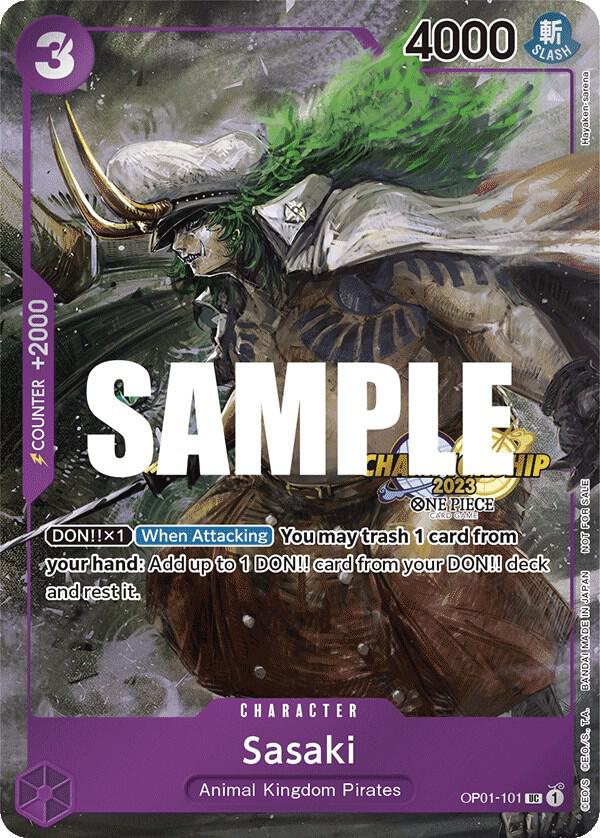 Sasaki (CS 2023 Event Pack Finalist Ver.) OP01-101 One Piece card