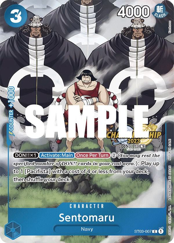 Sentomaru (CS 2023 Celebration Pack) ST03-007 One Piece card
