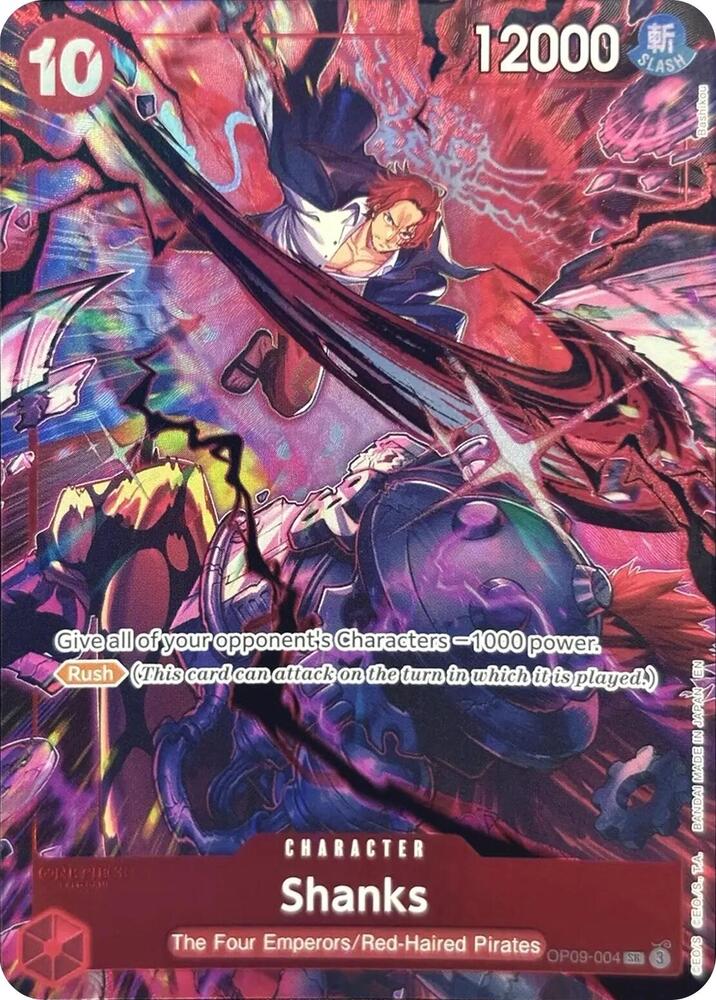 Shanks (004) (English Version 2nd Anniversary Set) OP09-004 One Piece card